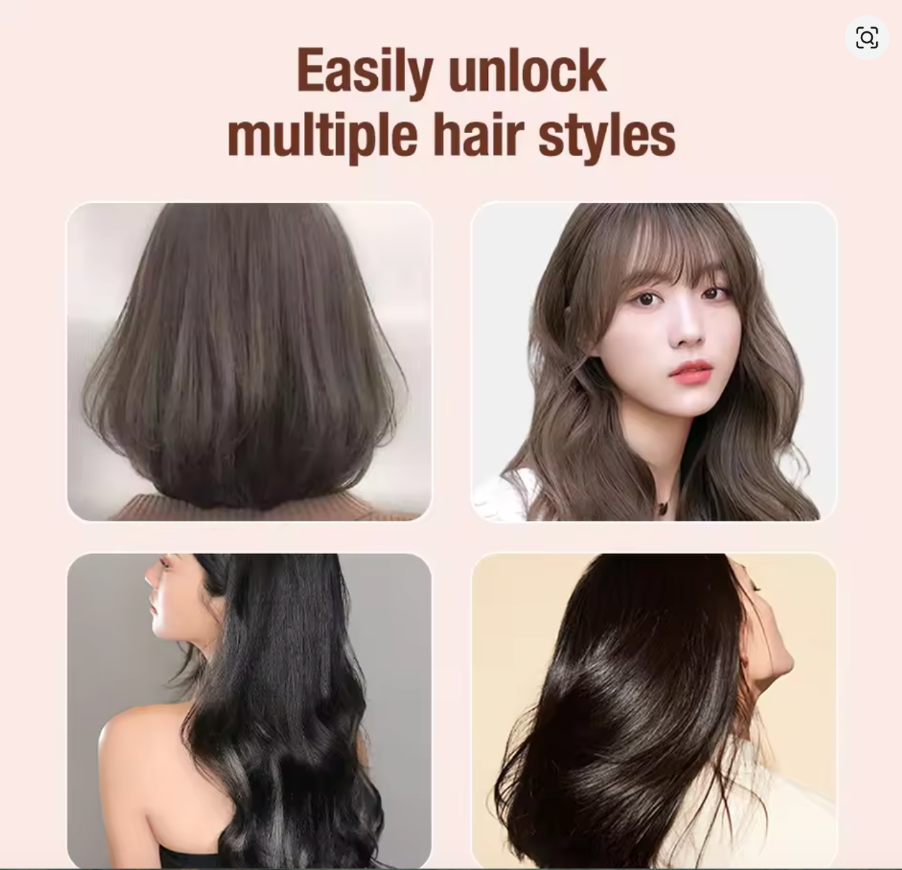 Mini Portable Hair Straightener
